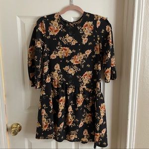 Zara Floral Jumpsuit Dress